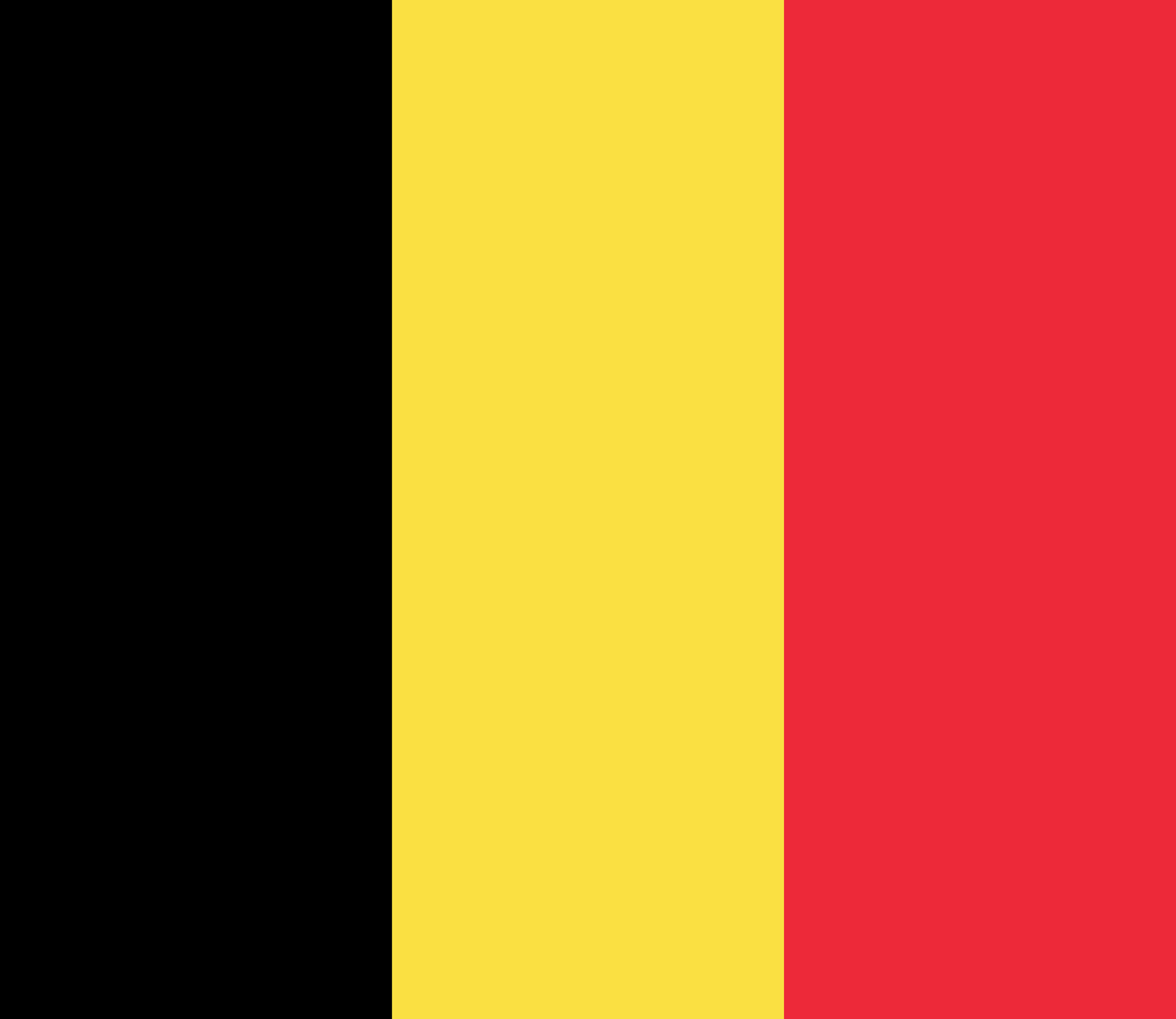 Original du drapeau de la Belgique