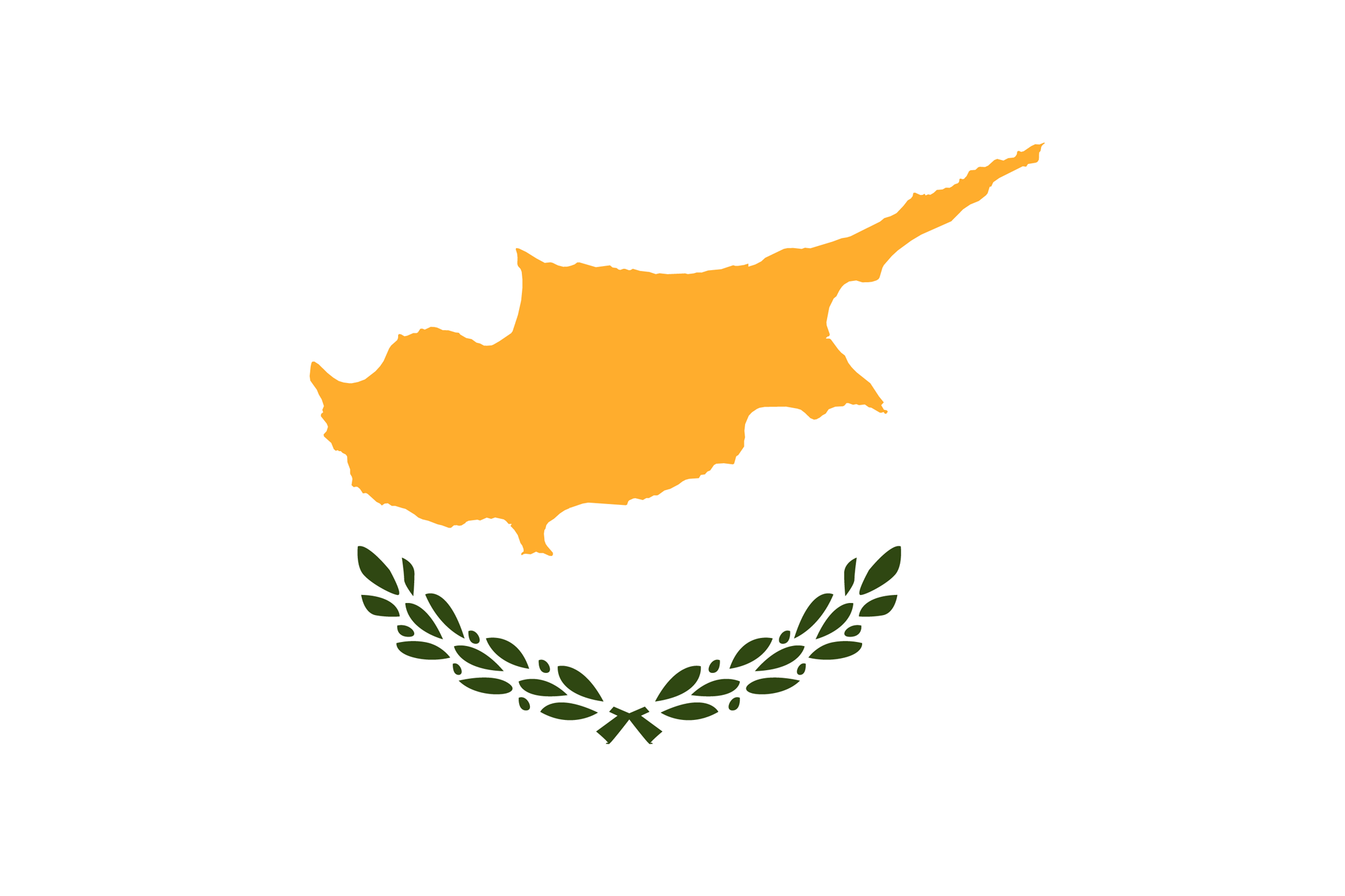 Original du drapeau de Chypre