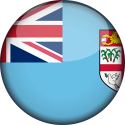 3D rond du drapeau des Fidji