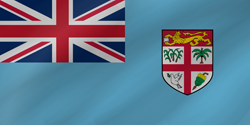 Ondulé du drapeau des Fidji
