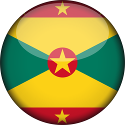 3D rond du drapeau de la Grenade
