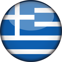3D rond du drapeau de la Grèce
