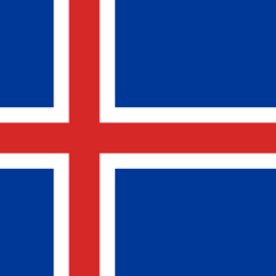 Carré du drapeau d’Islande