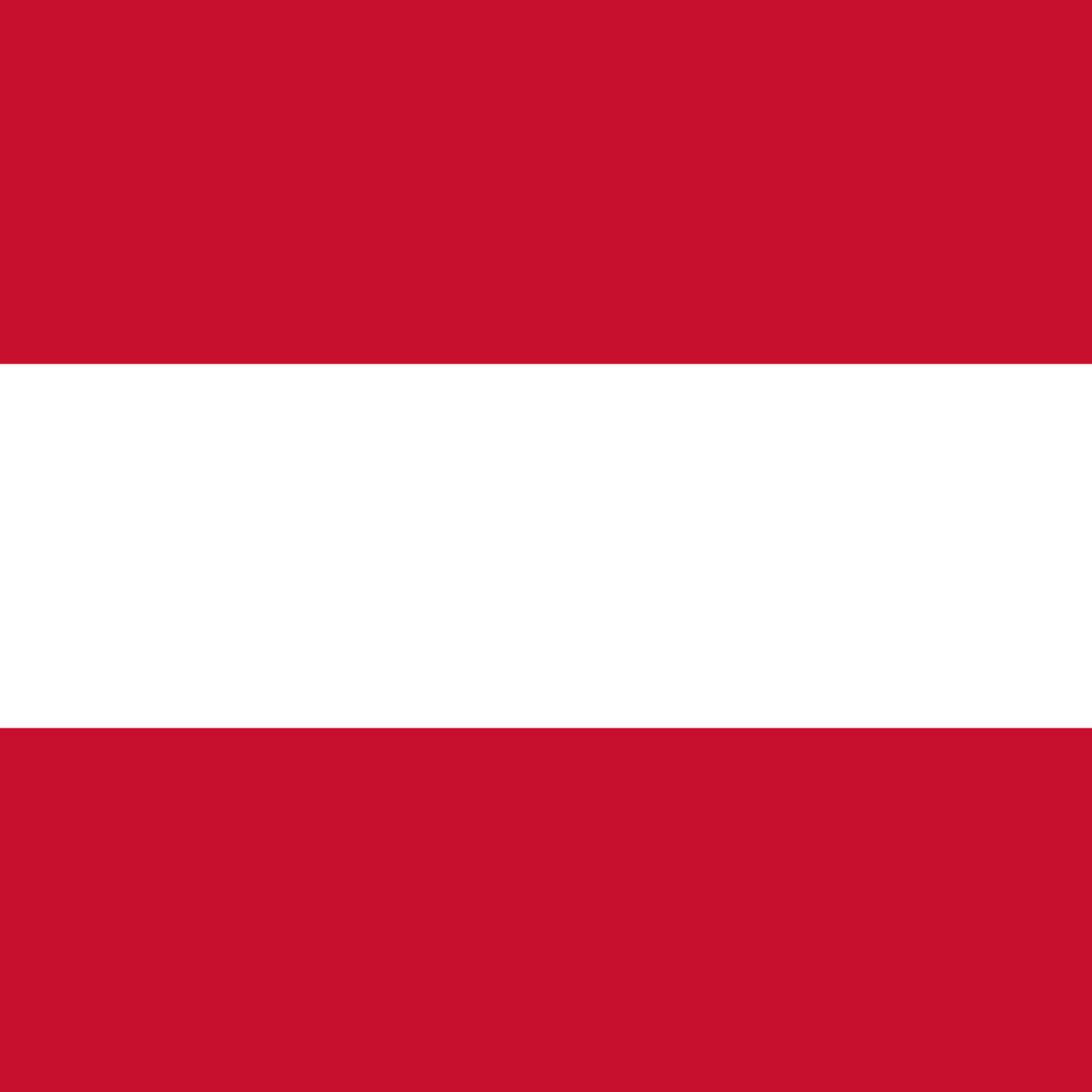 Carré du drapeau d’Autriche
