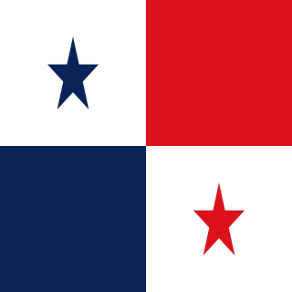 Carré du drapeau du Panama