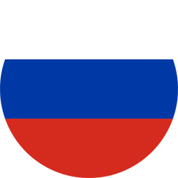 Rond du drapeau de la Russie